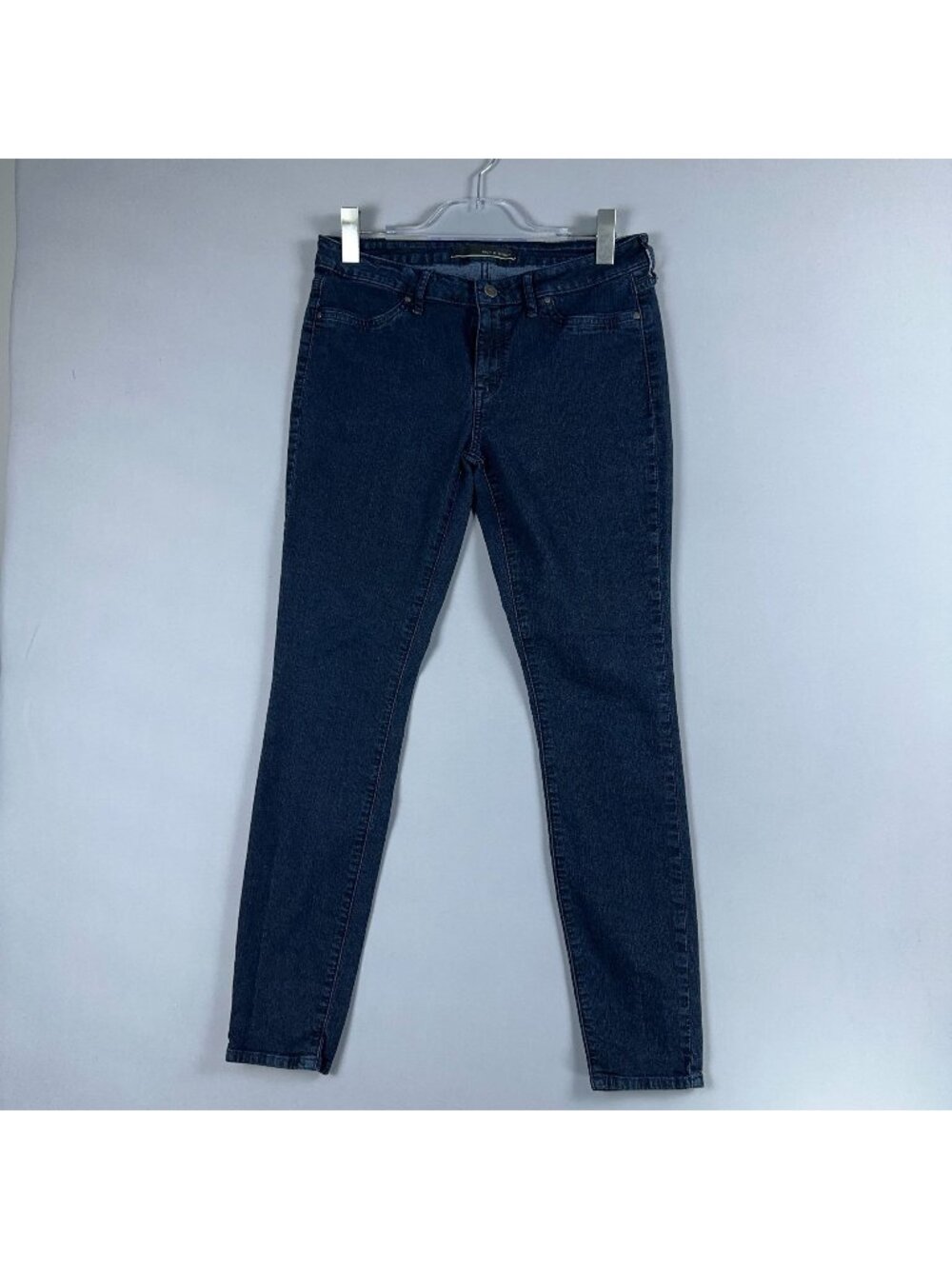 Rich & Skinny Jeans Womens Size 30 Blue Skinny Mid Rise Blue Dark Wash